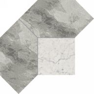 Плитка Италон Charme Extra Silver Mosaico Polygon Cer