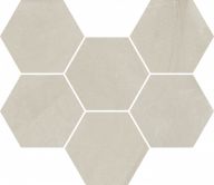 Плитка Италон Continuum Pure Mosaico Hexagon