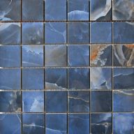 Плитка Neodom Sale Mosaico Onix Azul Polished 5x5